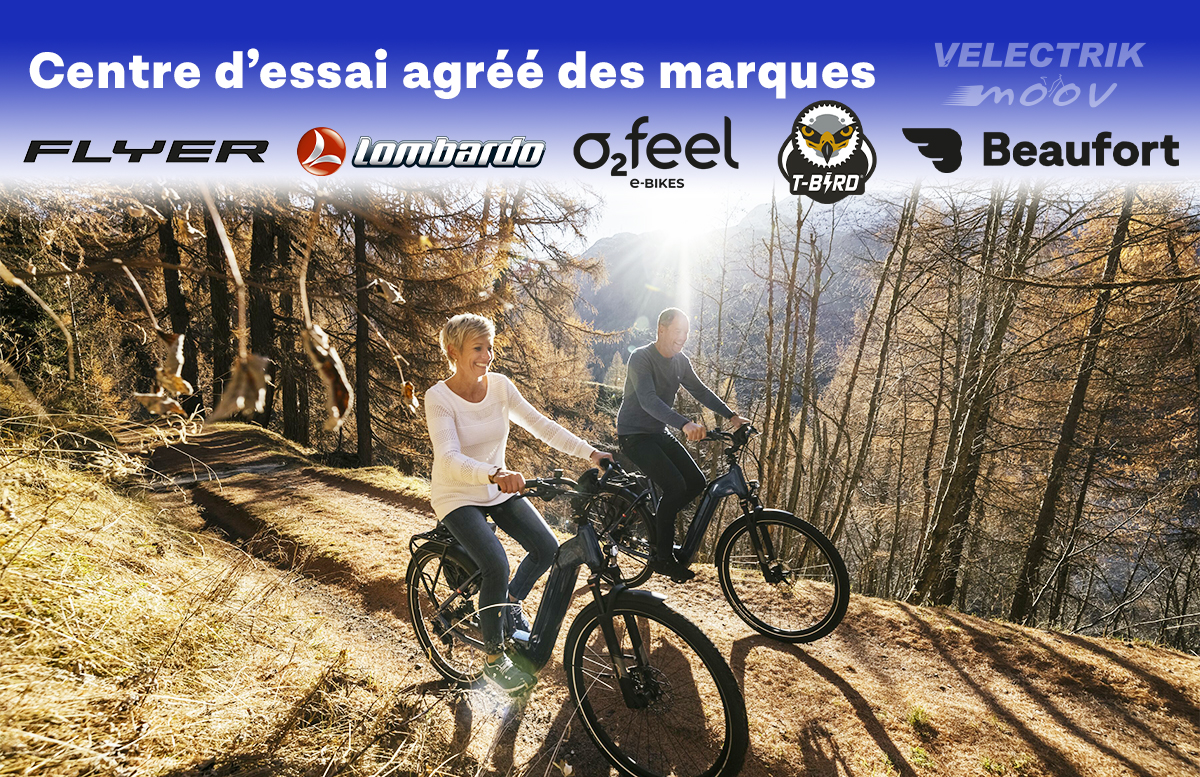 Centre d'essai vélo électrique - Seine et Marne - Fontainebleau - Varennes-sur-Seine - Velectrik Moov