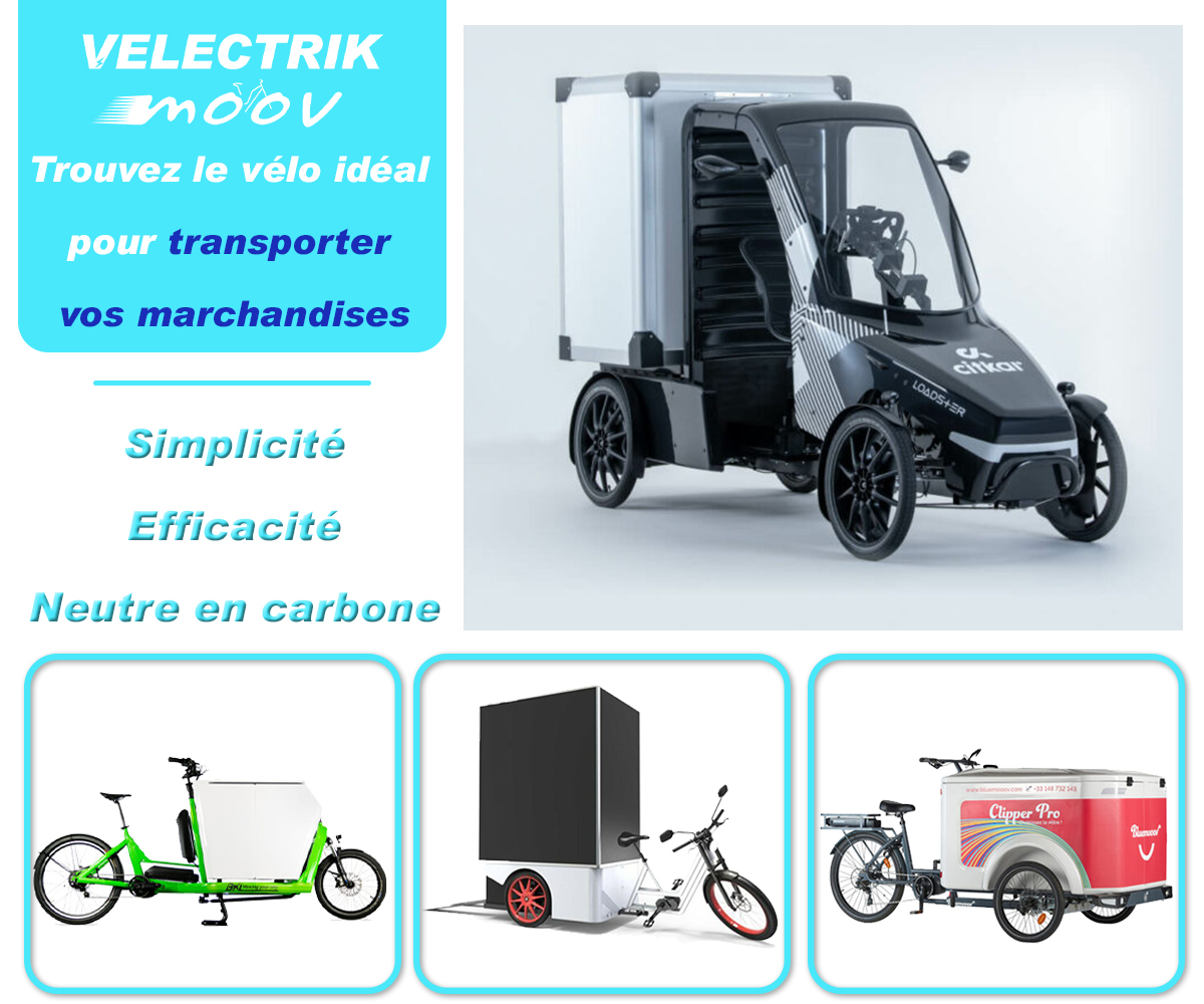 Trouver le vélo idéal pour transporter vos marchandises